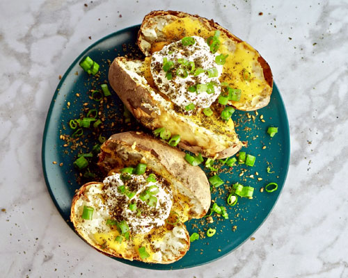Veg Zaatar Potatoes